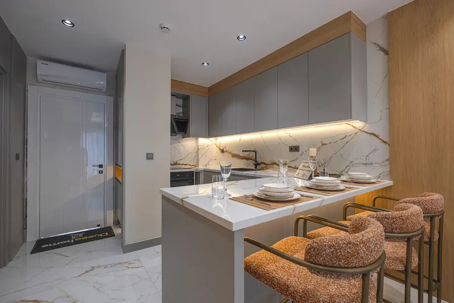 Fitted kitchen